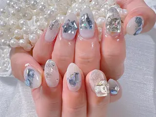 ネイル 🎀鈴音🎀 ワンホンネイルのネイルデザイン