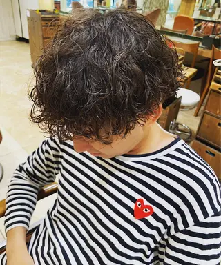 パーマ メンズ ✨店長 鈴木輝✨のヘアスタイル