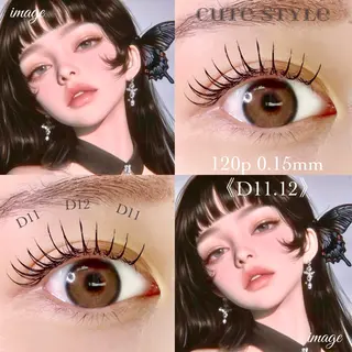 マツエク・マツパ 大阪梅田 SAKI 韓国風束感まつ毛のマツエク・マツパデザイン