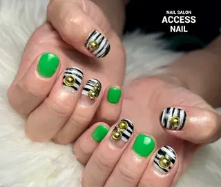 ネイル access nailのネイルデザイン
