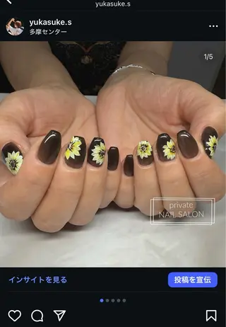 ネイル S nail多摩のネイルデザイン