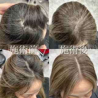 ミディアム カラー ヘアアレンジ 久米 治仁のヘアスタイル