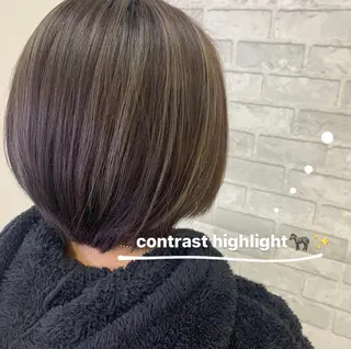 ショート カラー Hana ♡ marshu梅田のヘアスタイル