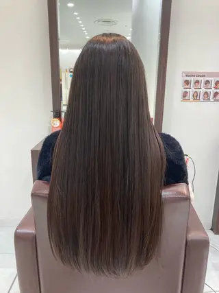 ロング パーマ グランアージュ　ネオ所属・Ryu/ハイトーン/ デザイン/髪質改善のヘアスタイル