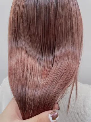 セミロング カラー 🦖鶴岡香純🦖 育休中のヘアスタイル