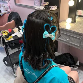 ミディアム ヘアアレンジ MILD by 17 秋葉原 ‪♡みづき♡のヘアスタイル