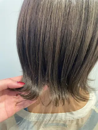 カラー 髪質改善カラー🤍 エクステ✨君島由実子のヘアスタイル