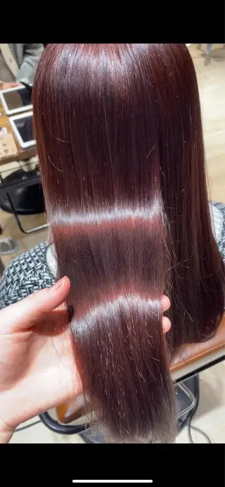 セミロング カラー 髙木美緒🌿 レイヤー/アレンジのヘアスタイル