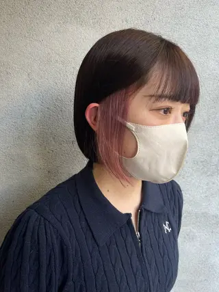 ショート パーマ／透明感 🍃Hidetoraのヘアスタイル