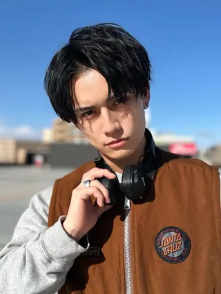 パーマ メンズ 【LIC】南堀江 安藝颯/メンズ専門のヘアスタイル