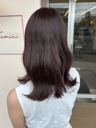 セミロング 西澤 綺羅のヘアスタイル