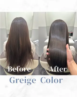 ロング カラー 【レイヤー/韓国風 /髪質改善】RINのヘアスタイル