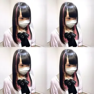 セミロング カラー 🌟トップデザイナー 高橋🌟のヘアスタイル