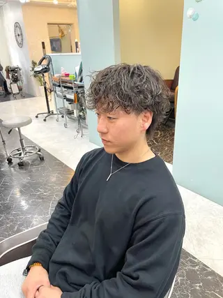 メンズ 亀川蓮 Agu hairのヘアスタイル