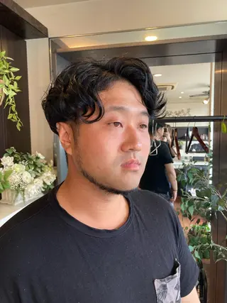 パーマ メンズ パーマが得意な【最高 悠斗】のヘアスタイル