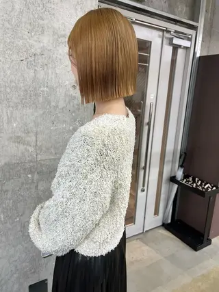 ミディアム カラー 小木曽智美 /ボブ/ショートのヘアスタイル