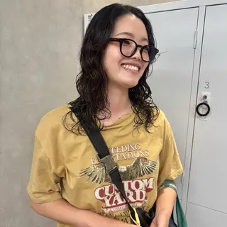 ミディアム パーマ アヤカ foto 武蔵小杉のヘアスタイル