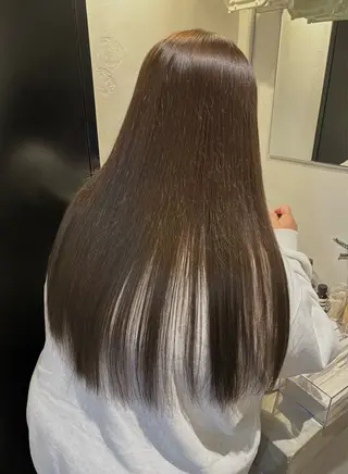 ロング カラー 前田 野々葉のヘアスタイル