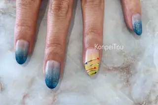 ネイル おうちのネイルサロン　konpeiTou〜こんぺいとう〜所属・おうちのネイルサロン KonpeiTouのネイルデザイン
