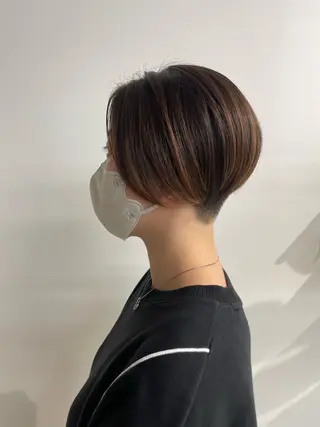 ショート 遠藤 麻衣のヘアスタイル