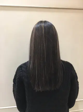 ロング カラー 吉原 雪乃のヘアスタイル