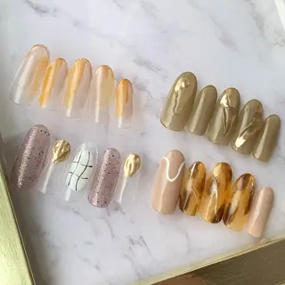 ネイル ウシク ミユキのネイルデザイン