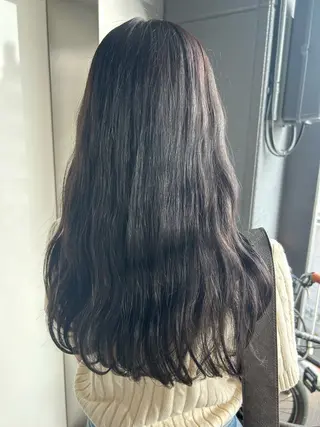 ロング カラー 滝本 和叶のヘアスタイル