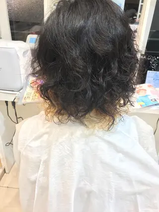 パーマ メンズ はだゆうき @hadadan08のヘアスタイル