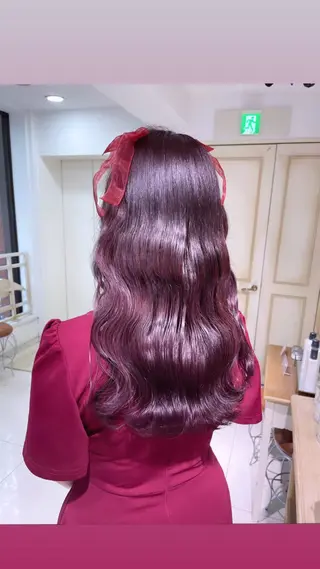 ロング カラー ‎Lby home 🪽mikuのヘアスタイル