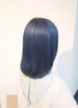 セミロング カラー iss所属・メンズ/パーマ特化 /波巻き/林洋平のヘアスタイル