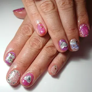 ネイル 下妻市ﾈｲﾙｻﾛﾝ M_styleのネイルデザイン