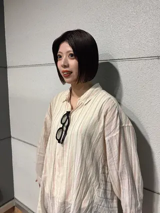 ショート 安藤楓華 fuka andoのヘアスタイル