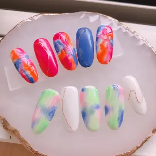 ネイル 奥園 良恵のネイルデザイン