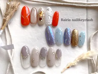 ネイル Rairia nail&eyelash小岩店所属・Rairianail 小岩店のネイルデザイン