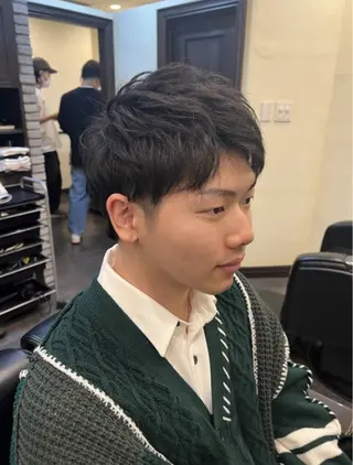 ショート SKY MASTER BARBER所属・木村 朝陽のヘアスタイル