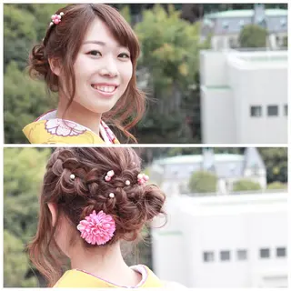 ヘアアレンジ Viage （ビアージュ）のヘアスタイル