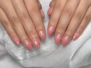 ネイル ユリ🎀長さだし/ パラジェル/持ち込みのネイルデザイン