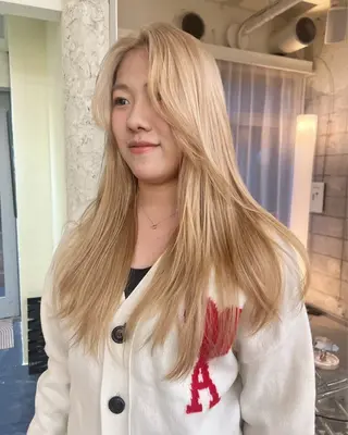 ロング カラー haco＋所属・圧倒的デザイン力 店長🎨RENAのヘアスタイル