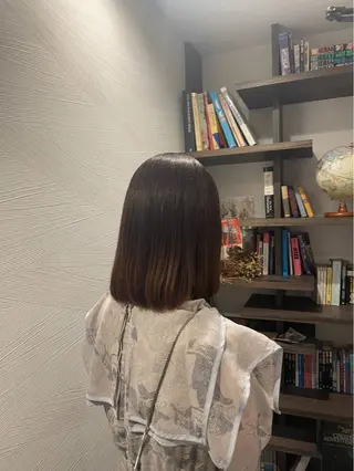 ミディアム fujita neneのヘアスタイル