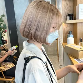 ショート カラー ❤️ダブルカラー 髪質改善❤️SAYAのヘアスタイル