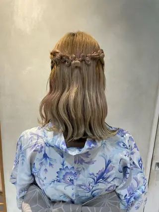 ヘアアレンジ 白井 雪乃のヘアスタイル