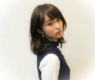 ミディアム 横井伴典 矢場町 メンズパーマ/カットのヘアスタイル