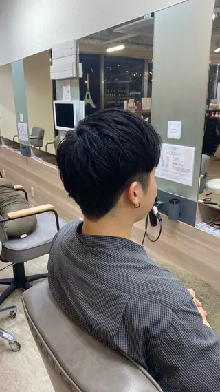 メンズ rina/ レディースカットのヘアスタイル