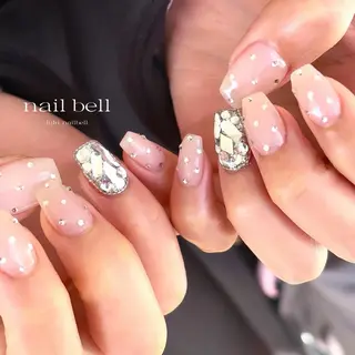 ネイル 大人可愛いネイル🎗 Hinaのネイルデザイン