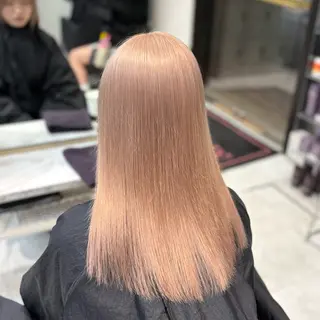 ロング カラー 色落ち綺麗🩰ハイ トーン🎀RINKAのヘアスタイル