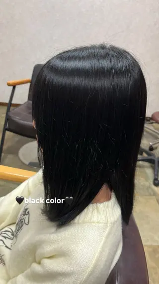 ミディアム ‎miku/ blancblancのヘアスタイル