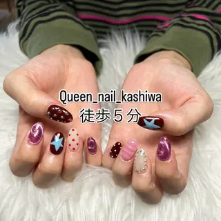 ネイル Queen Nail 柏店　クイーンネイルのネイルデザイン