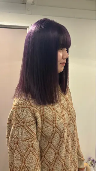 セミロング 【抜け感ヘア🌿】 natuna.のヘアスタイル