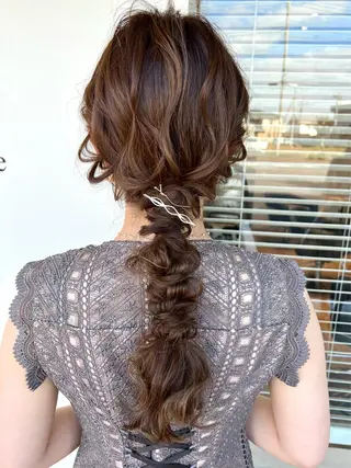 ヘアアレンジ 早川 真幸のヘアスタイル