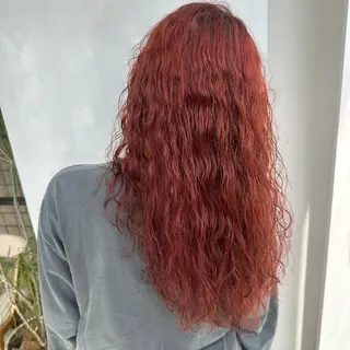 カラー パーマ デザインカラー/パー マ🦖外岡咲希🦖のヘアスタイル